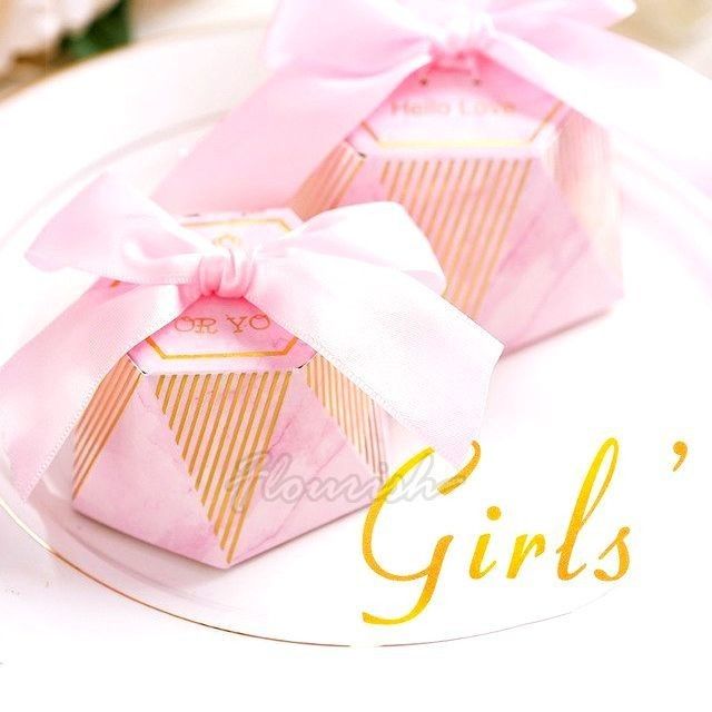 Caramelos personalizados de papel regalo de chocolate caja de embalaje de papel caliente de papel de aluminio estampado de oro para el festival de bodas