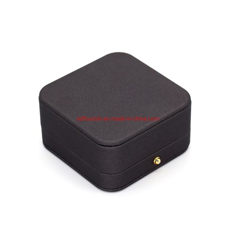 Impresión de logotipo personalizado Papel de textura negra Reloj de embalaje Caja de regalo De acuerdo con los requisitos del cliente para productos de lujo