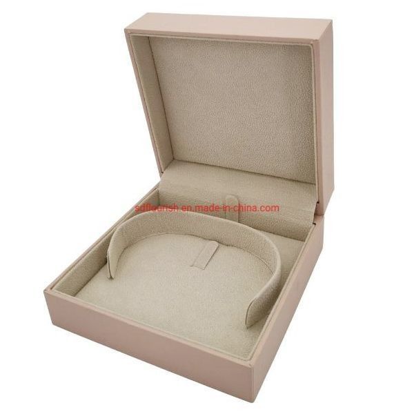 5000 pcs/mes Brazalete de cartón rosa claro fuerte Joyería Embalaje de regalo Caja para papel / cartón