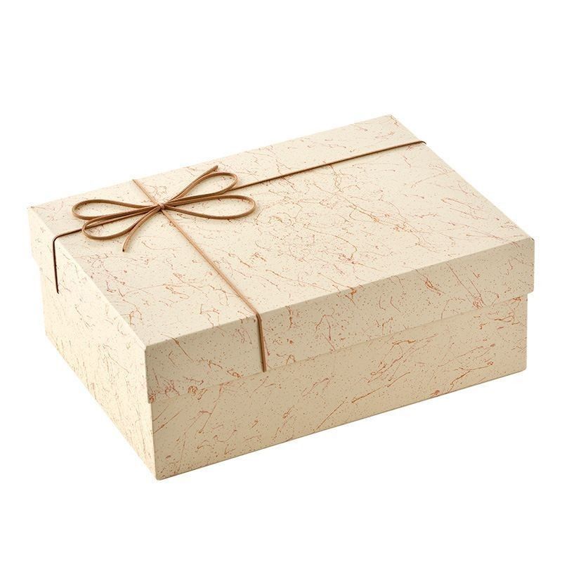 Color sólido de Navidad caja de embalaje de regalo rígido de cartón de papel caja de embalaje personalizada