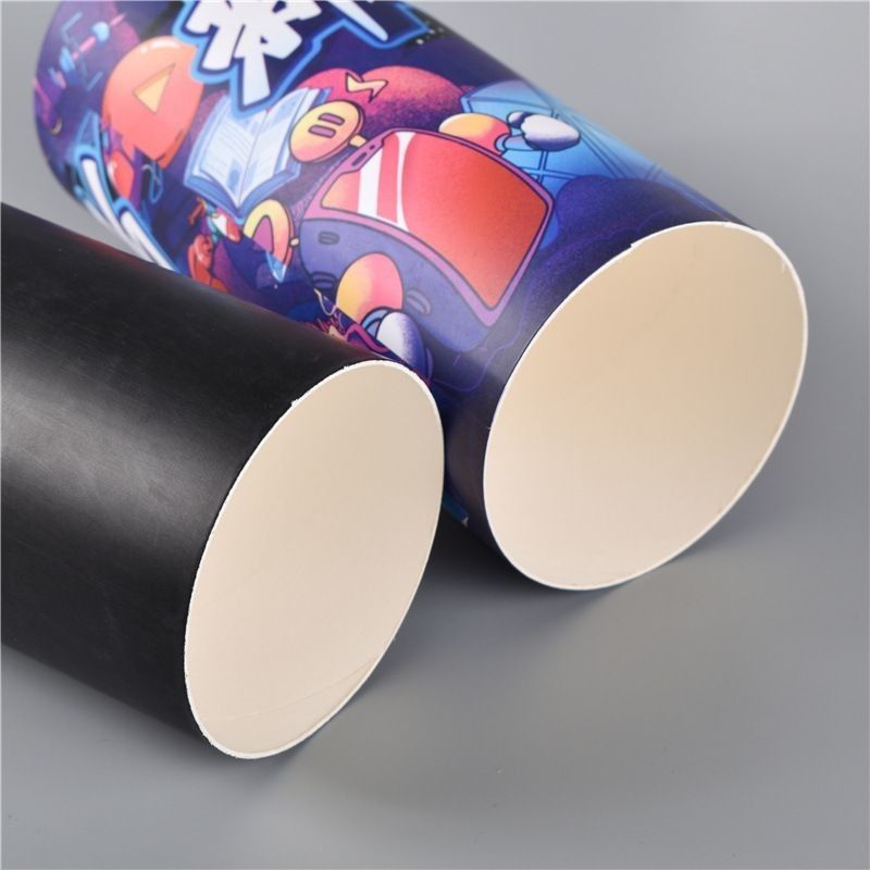 Envases de regalo de papel Kraft de grado alimenticio en caja de tubo redondo para té, café y flores