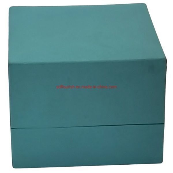 Diseño Clamshell Elegante Color Verde Rígido de cartón Proposición de anillo de regalo en formato CDR/EPS/JPG/TIF