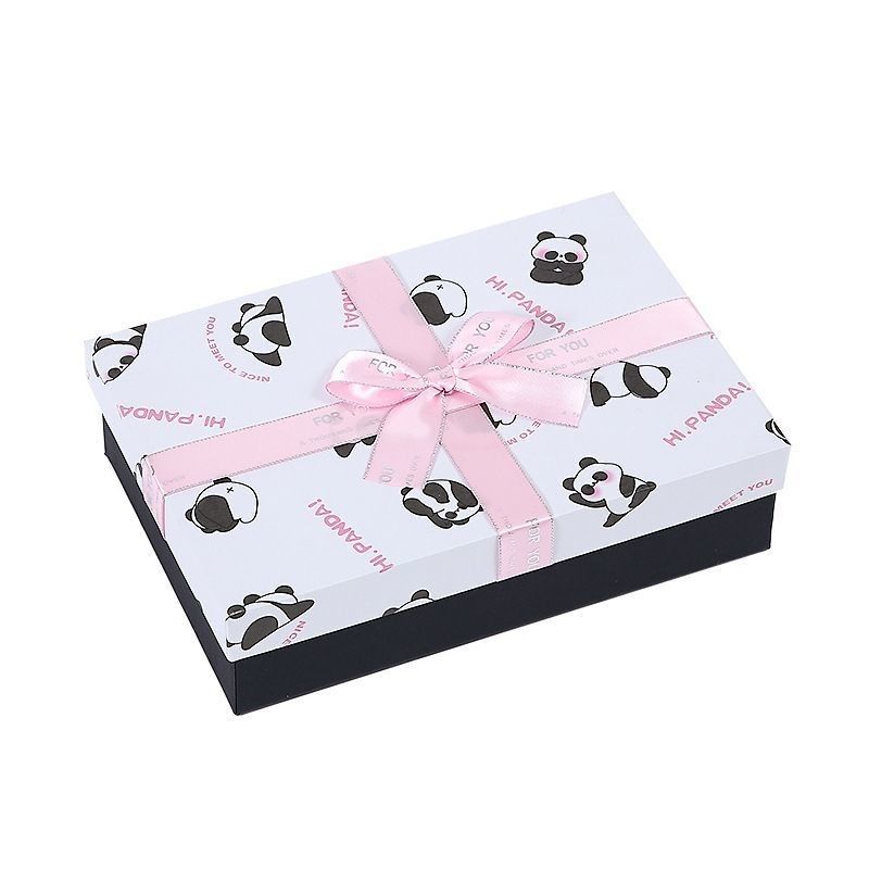Capa de cartón rígido y caja de base embalaje ropa de vestir corbata de zapatos cinturón de hombre caja regalo