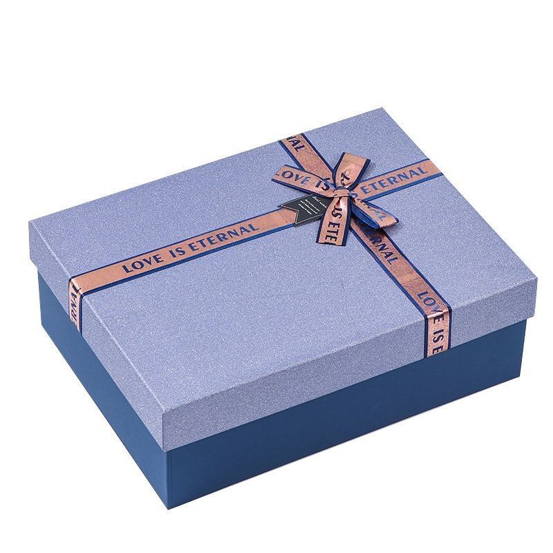 Capa de cartón rígido y caja de base embalaje ropa de vestir corbata de zapatos cinturón de hombre caja regalo