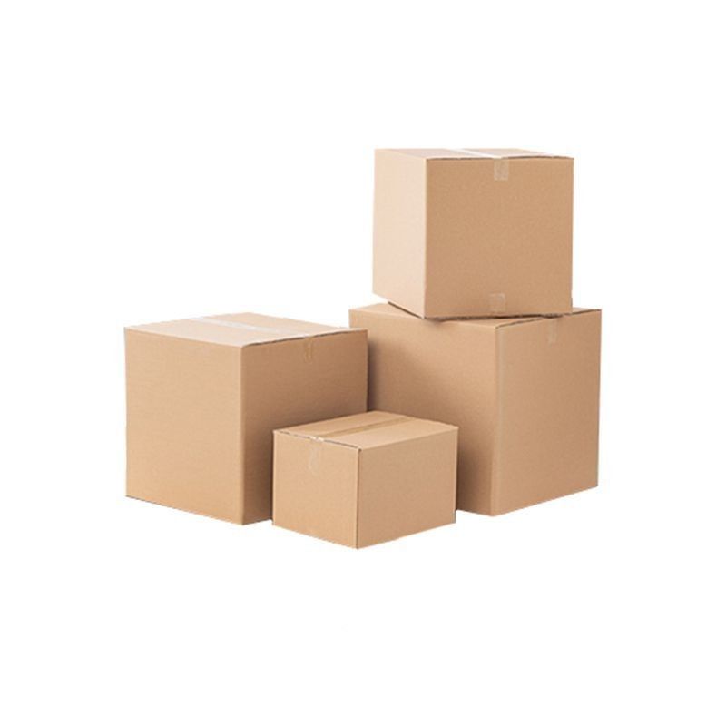 3 Ply B flauta de paquete plano Cajas de cartón plegables de cartón blanco Caja de cartón para vino cerveza bebida de leche