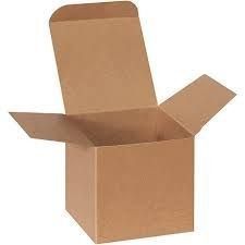 100% de papel reciclado Top Tuck plegable de una pieza de embalaje corrugado Cajas de regalo y ranuras texturizadas Cajas de envío Kraft naturales