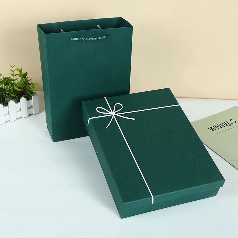Cajas de regalo para zapatos y prendas de vestir embalaje de color sólido tapa de cartón rígido y caja base