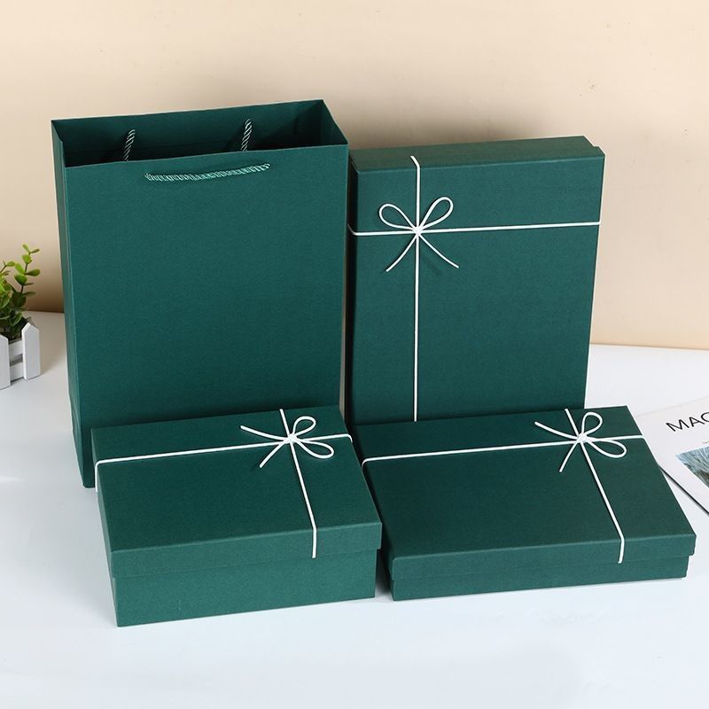 Cajas de regalo para zapatos y prendas de vestir embalaje de color sólido tapa de cartón rígido y caja base