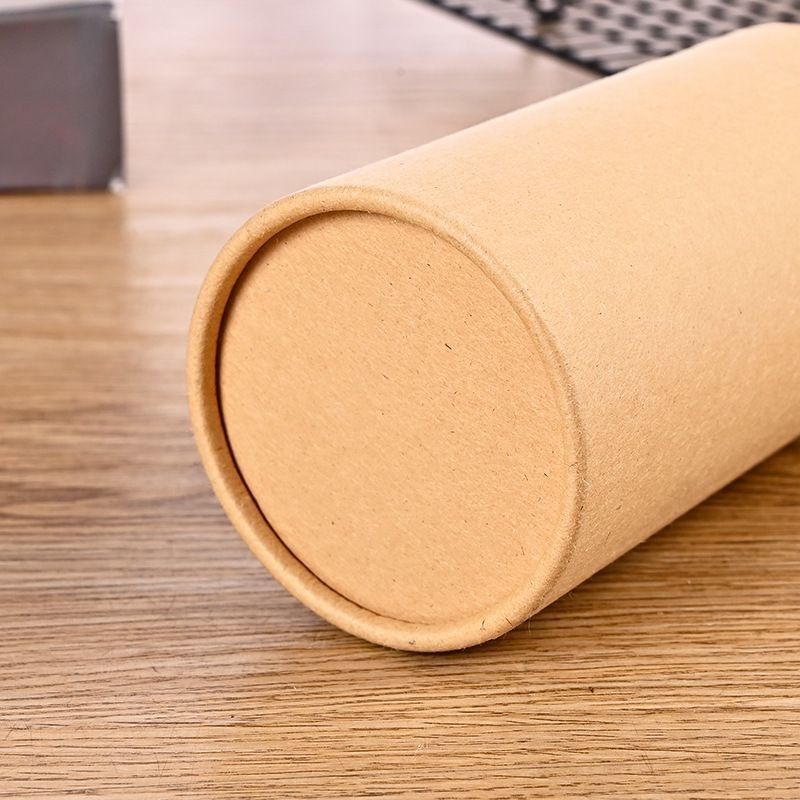 Caja de papel rígida cilíndrica para el té, el café, los dulces, las flores de cartón, caja de regalo