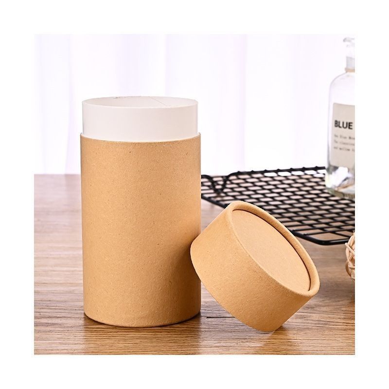 Caja de papel rígida cilíndrica para el té, el café, los dulces, las flores de cartón, caja de regalo