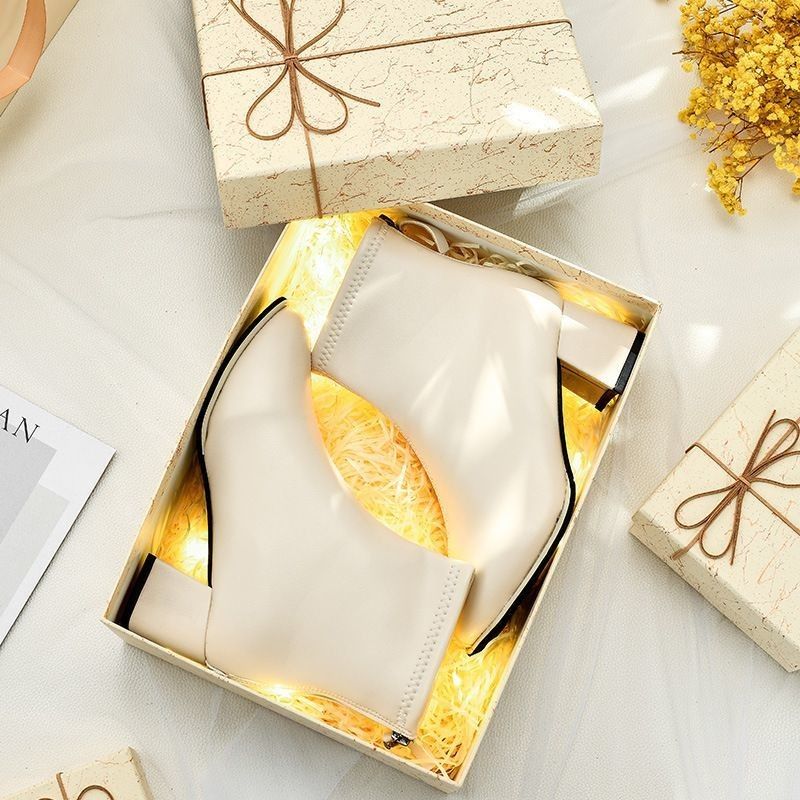 Caja de regalo con tapa y base de moda para ropa, calzado, cosméticos, cuidado de la piel, embalaje de belleza