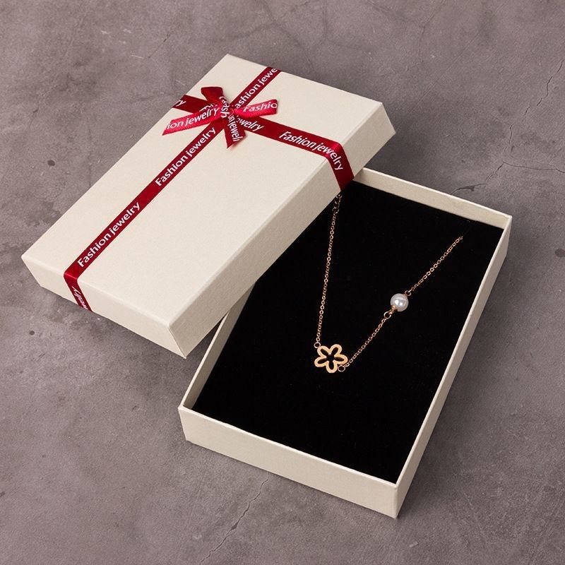 Embalaje de papel de cartón personalizado Caja de joyas de regalo con inserción de espuma y papel de material 100% reciclado