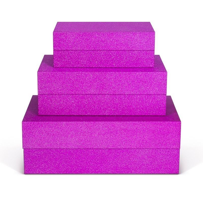 Caja de regalo plegable de lujo Caja de embalaje de cartón de papel para extensiones de peluca para cabello humano