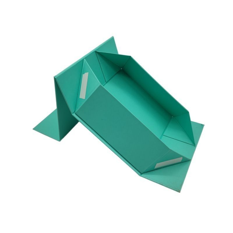 Decoración de Navidad Caja de regalo plegable de papel Joyería cosmética Cajas de cartón plegables