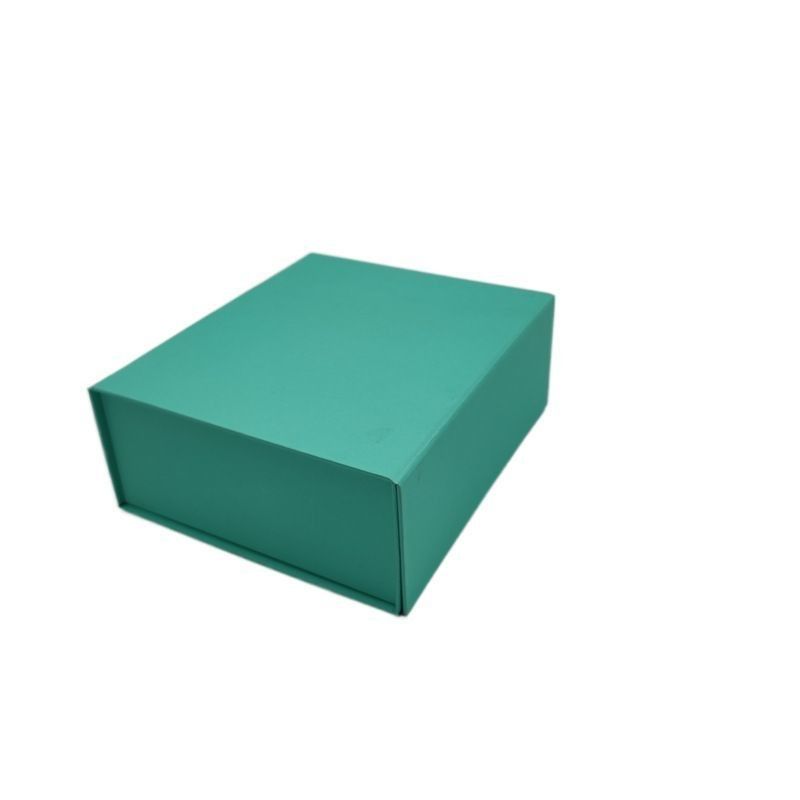 Decoración de Navidad Caja de regalo plegable de papel Joyería cosmética Cajas de cartón plegables