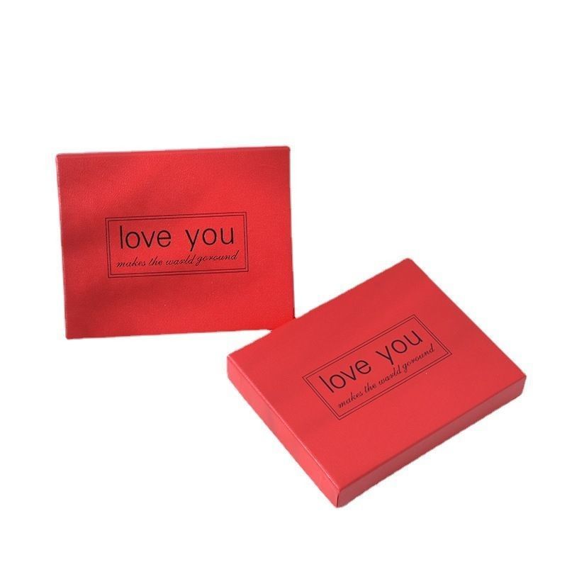 Cielo y Tierra tapa personalizada Rectangular lápiz labial Perfume caja de regalo para favores de boda personalizados