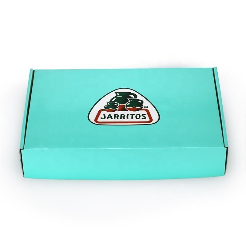 E-Commerce Empresarial Caja de regalo plegable Caja de cartón Caja de cartón Corrugado Correo de papel rígido