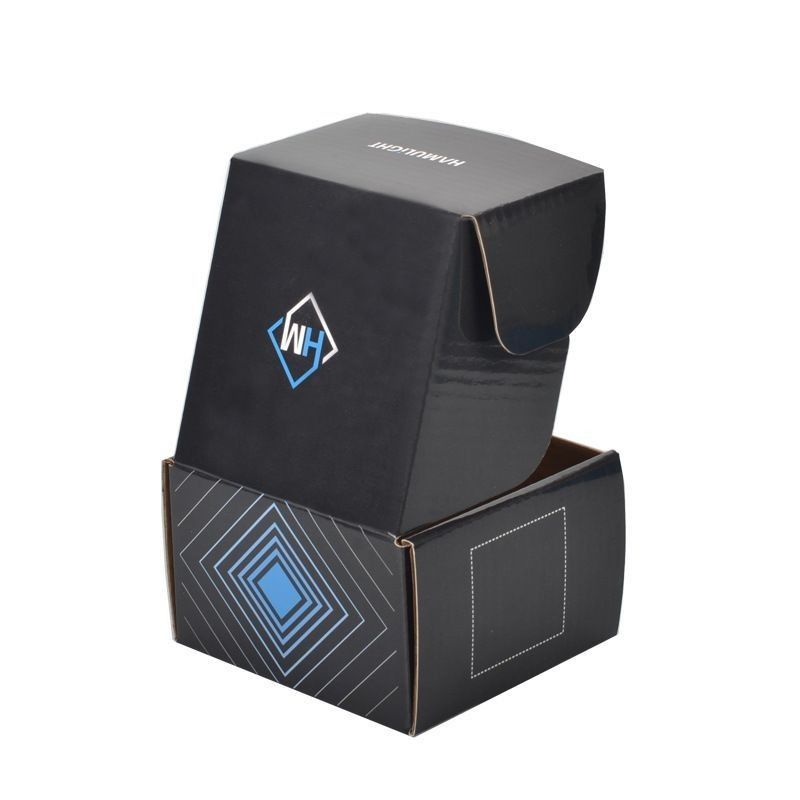 E-Commerce Empresarial Caja de regalo plegable Caja de cartón Caja de cartón Corrugado Correo de papel rígido