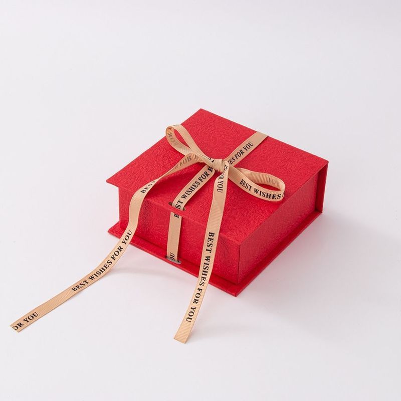 Cajas de embalaje de cartón de tipo libro de lujo caja de regalo de cartón con cerradura de cinta
