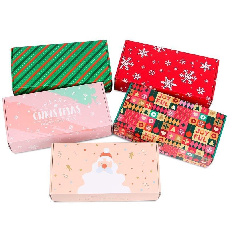 Cajas de envío corrugadas impresas a medida Cajas de regalo Cajas de embalaje Papel plegable Cajas de correo