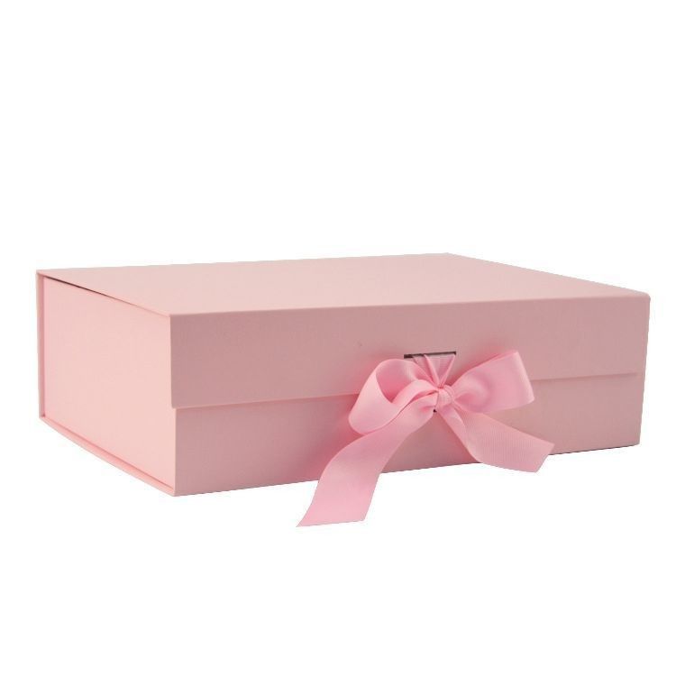 Maquillaje Cosméticos Camisas Zapatos Embalaje Logotipo personalizado plegable Caja de almacenamiento con cinta e impresión de logotipo