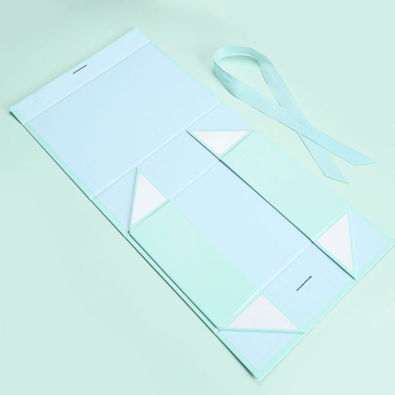 Maquillaje Cosméticos Camisas Zapatos Embalaje Logotipo personalizado plegable Caja de almacenamiento con cinta e impresión de logotipo