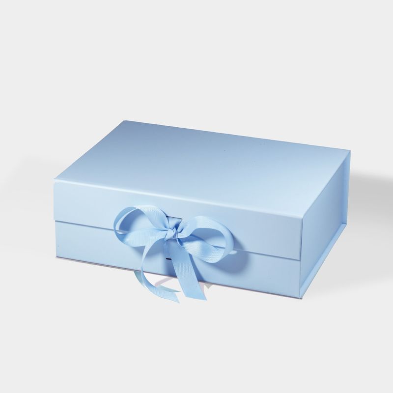 Caja de embalaje corrugada con imán plegable para relojes Perfume Flower Cake Joyería Calzado de vino