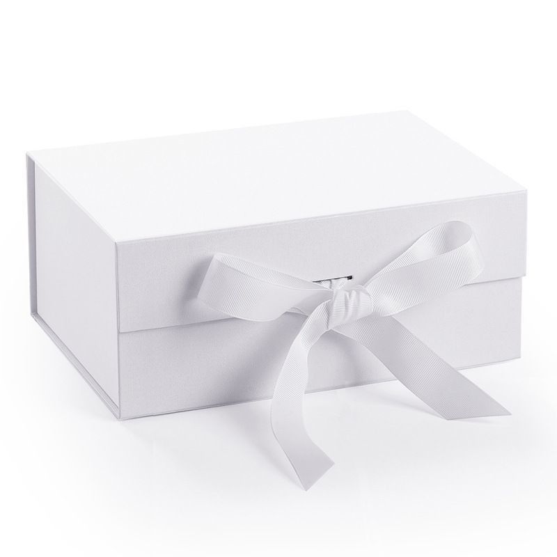 Caja de embalaje corrugada con imán plegable para relojes Perfume Flower Cake Joyería Calzado de vino