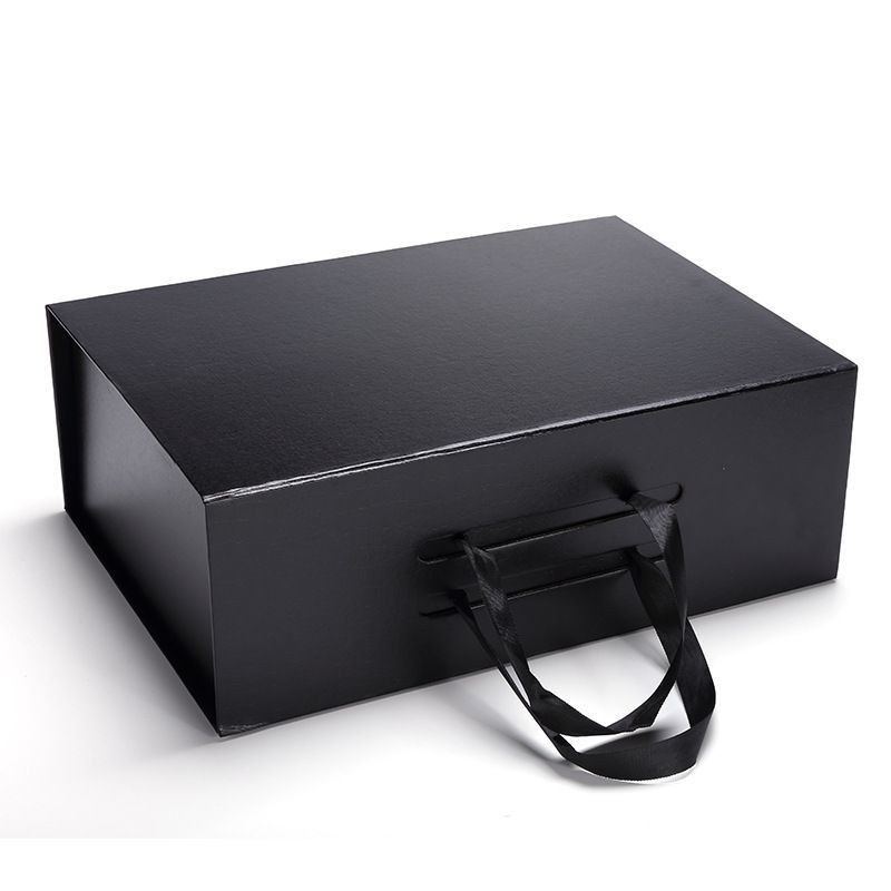 Caja de embalaje corrugada con imán plegable para relojes Perfume Flower Cake Joyería Calzado de vino