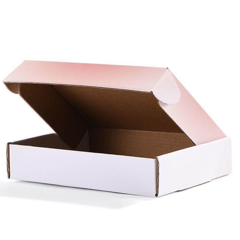 Embalaje de cartón corrugado Caja de regalo Cajas de correo de envío Logotipo personalizado Impreso
