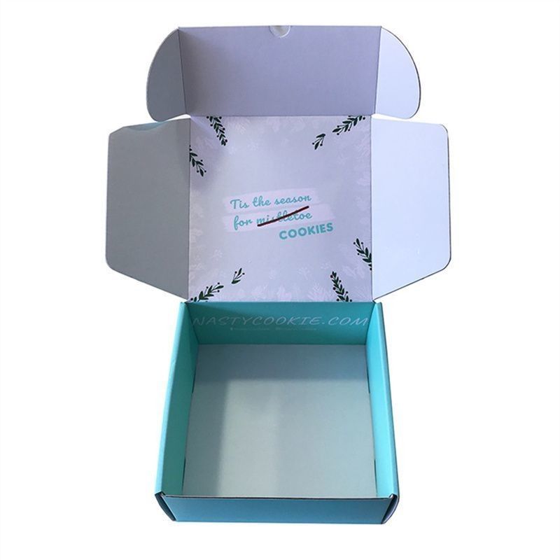 Caja de cartón de cartón ondulado reciclable Eco amigable 3 capas caja de embalaje de regalo