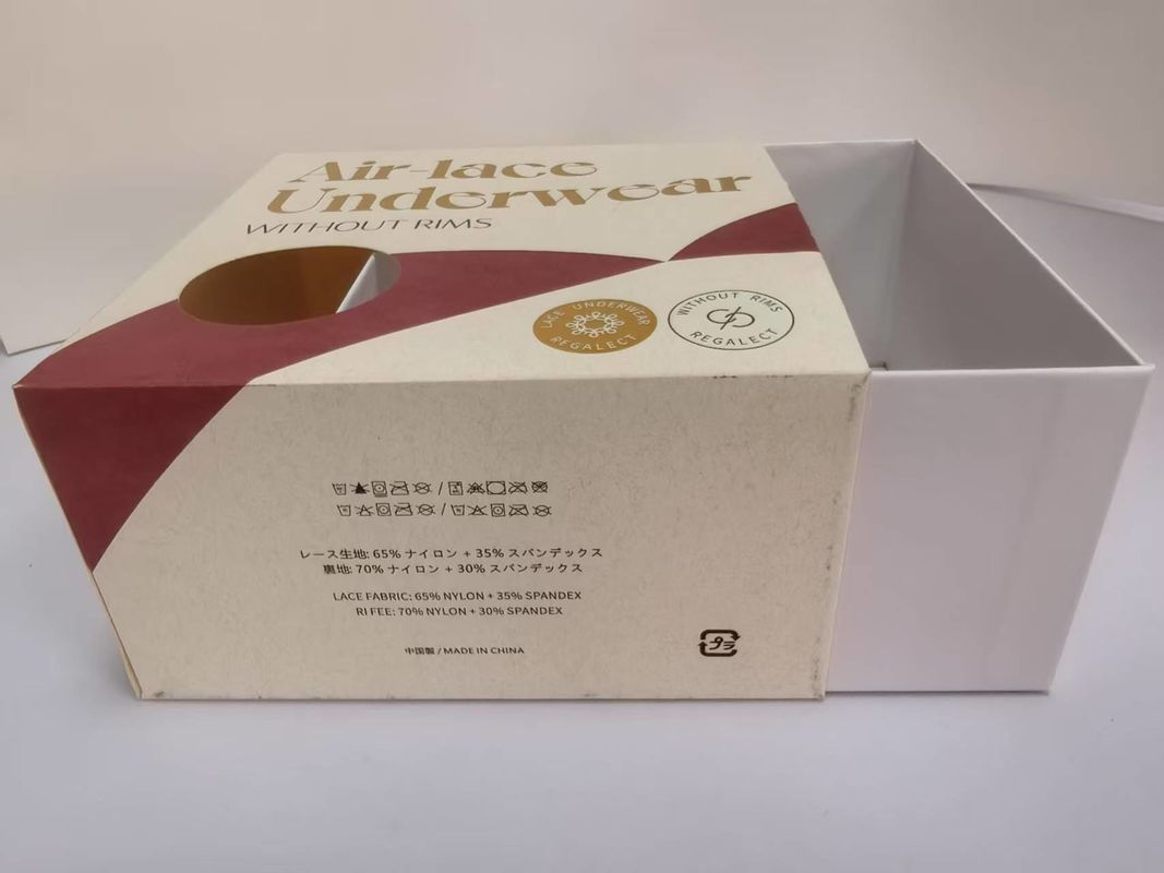 Caja de embalaje de cartón de papel Kraft