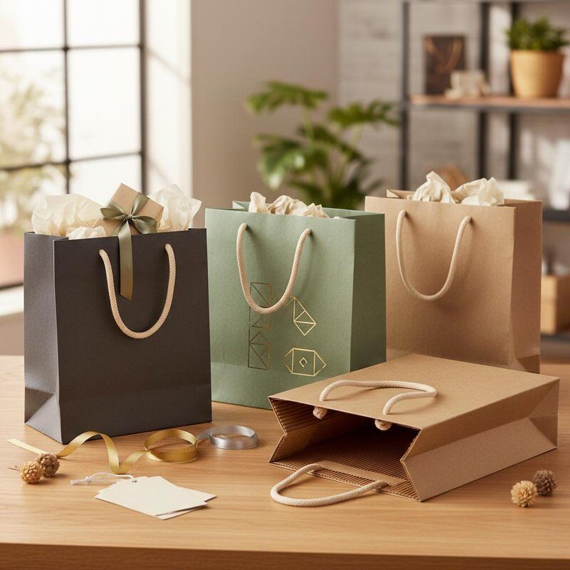 Caja de regalo de cartón ecológica de diseño personalizable con cierre magnético para un embalaje elegante