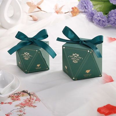 Cajas de caramelo hechas a medida con logotipo para Navidad / boda / festival