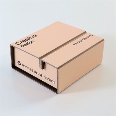 Cajas de joyería plegables de cartón pequeño Fiesta de bodas Caja de embalaje de regalos pequeños Impresión offset
