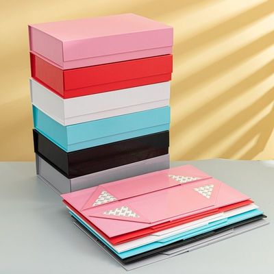 Cajas de embalaje de extensión de cabello de logotipo personalizado Cajas de cartón plegable Caja de cartón