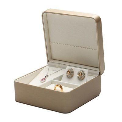 Caja de muestra de joyería de cuero de PU personalizado Caja de embalaje