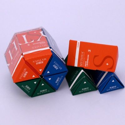 Estampado en caliente Caja de regalo personalizada Papel de cartón Caja de regalo cosmética Embalaje